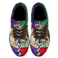 thumbnail image 2 of Mexico American flag Samoa Shoes Sneakers Black Size 9, 2 of 7