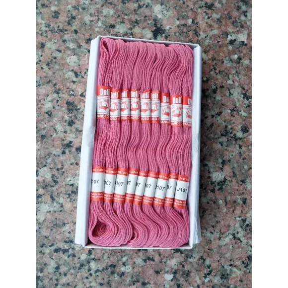 Fil Dentaire / Longue Broderie Fils de Coton 25 Écheveaux Ombragés 8M Chacun