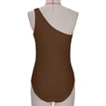 thumbnail image 7 of Oplxuo Women Mesh One Piece Swimsuit - Tummy Control One Shoulder Bathing Suit Cut Out Swimwear 2026, 7 of 7