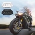 thumbnail image 1 of Xihbxyly Artículos Bluetooth 5.0 Casco de Moto Auriculares Bluetooth Casco Completo Medio Casco Auriculares Inalámbricos de Largo Alcance, 1 of 7