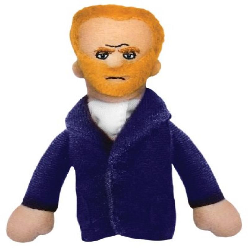 Plato Magnetic Personality Plush Finger Puppet & Fridge Magnet | 4" Tall Philosopher Gift