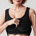 thumbnail image 7 of cocolona Plus Size Tank Tops for Women With Built in Bras Button Down Sleeveless Solid Color Base Undershirts, 7 of 7