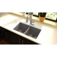 thumbnail image 2 of Elkay ELGU3322GR0 Quartz Classic 33" x 18-1/2" x 9-1/2", Equal Double Bowl Undermount Sink, Greige, 2 of 2