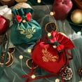 thumbnail image 4 of Bolsa de regalo de Papá Noel y muñeco de nieve, adornos navideños para el hogar, Año Nuevo, 2024, 2023, 4 of 4