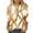Yellow, variant on Boho Tops for Women Fall Tops 2025 Trendy Going Out 3/4 Sleeve Shirts Pack Fitted Blouses Plus Size Dressy Casual