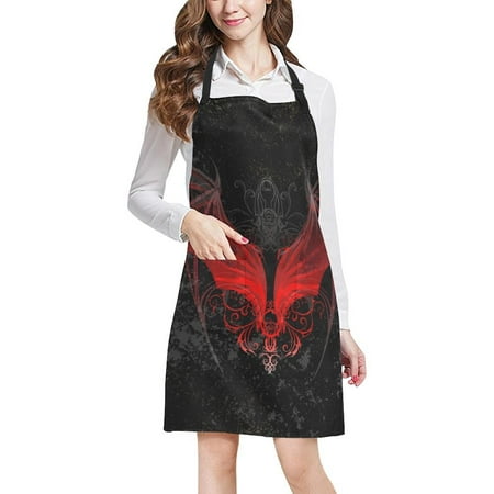 Welsh Corgi Apron - ASHLEIGH Cute Welsh Corgi Dog Adjustable Bib Apron with Pockets Apron for Cooking Baking Gardening