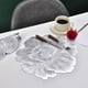 thumbnail image 1 of Mantel individual de PVC con diseño floral | Impermeable, antideslizante y resistente al calor | Elegante diseño floral con acabado laminado | Protector de mesa para cocina y hogar, 1 of 6