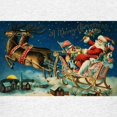 thumbnail image 3 of CafePress - Vintage Santa Sleigh T Shirt - Light T-Shirt Kids XS-XL, 3 of 4
