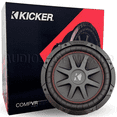 thumbnail image 1 of Subwoofer de Competencia Kicker CVR12 800 Watts 12 Pulgadas 4 Ohms 400 Watts RMS Doble Bobina Kicker CVR12, 1 of 10