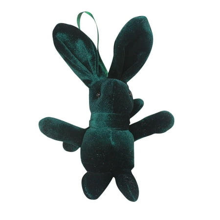 

koaiezne Plush Decoration Rabbit Pendant Gift Easter Rabbit Doll Decoration Hangs Stained Glass Birds 22 Chrysanthemum Coral Pendant Bead