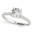 thumbnail image 1 of 14 Carats Or Simple Rangée Festonné Ensemble Diamant Bague Engmt 1 1/8 cttw SZ 9, 1 of 3
