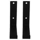 thumbnail image 2 of Floating Shelf Brackets Wrought Iron Wall Mounted Bracket for Wood Shelf Black Metal Support Heavy Weight 2Pcs, 2 of 3