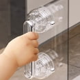 thumbnail image 4 of Bearachild Pasamanos de succión fuerte para baño, manija de puerta reutilizable, agarre de taza, fácil instalación, barra de succión para Juegos de accesorios de baño Único transparente, 4 of 6
