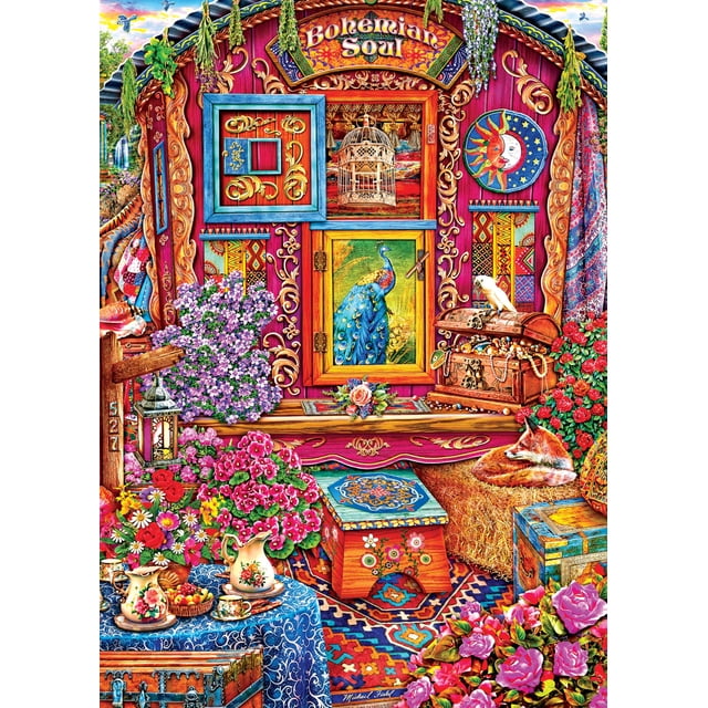 Rompecabezas Ceaco Michael Fishel Bohemian Soul 1000 piezas