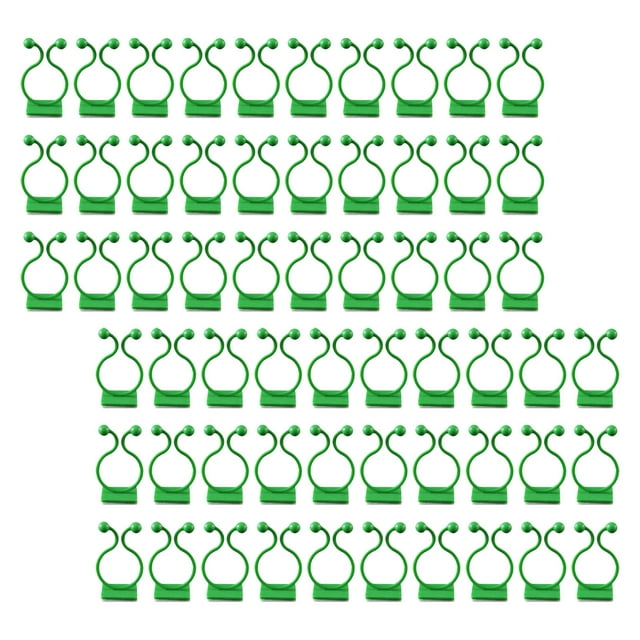 unbranded 100Ud Sujetadores Para Plantas Trepadoras De Pared Con Clip Adhesivo Fácil Instalación