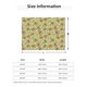 thumbnail image 5 of Fotbe Cute Avocado Manta de Franela con Estampado, Manta Ultrasuave para Cama, Sofá, Auto, Hipoalergénica y Antibolitas-80"x60", 5 of 6