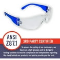Aqulius 24 Pack Crystal Clear Eye Protection Safety Glasses for