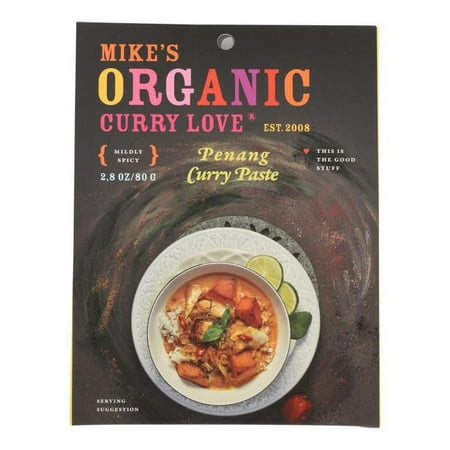 (Price/Case)Mike s Organic Curry Love - Curry Penang Paste - Case of 6 - 2.8 OZ