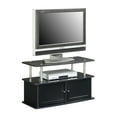 thumbnail image 3 of Convenience Concepts Designs2Go" TV Stand with Two Cabinets, for TVs up to 36", Black, 3 of 4