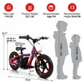 thumbnail image 5 of RFN DNA 12 Electric Dirt Bike for Toddlers & Kids, 24V 170W Peak, Kids Balance Bike, 2.6Ah Removable Battery, 8 MPH Max Speed, Ages 3-6, 5 of 10