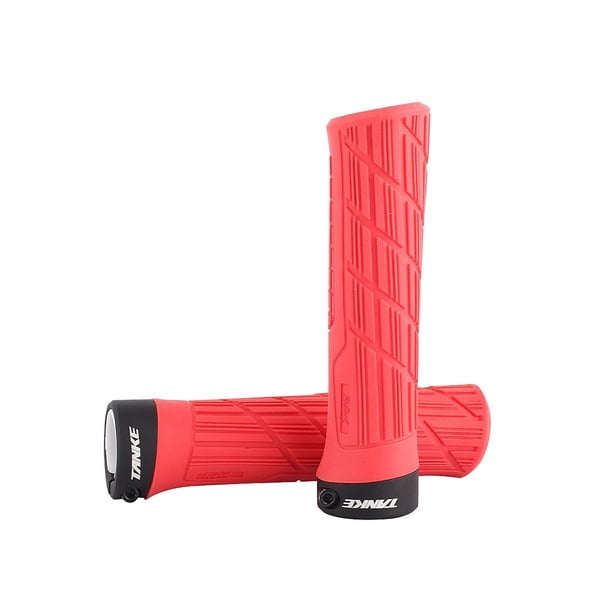Eigraketly De cubiertas para manillar de bicicleta, empuñaduras de accesorios absorbentes de golpes, resistentes al desgaste, buena estabilidad, Ciclismo Rojo Eigraketly OD028099-01