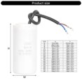 thumbnail image 3 of CBB60 Motor Run Capacitors 450VAC Starting Capacitors for Washing Machine High Performances and Stable Operation, 3 of 5