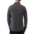 thumbnail image 3 of 32 Degrees Men's Long Sleeve Button Down Shirt, Gray Medium, 3 of 3