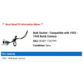 thumbnail image 2 of Parking Light Bulb Socket - Compatible with 1955 - 1958 Buick Century 1956 1957, 2 of 2