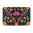 thumbnail image 2 of Goofa 16"x24" Inches Colorful Floral Embroidery Mexican Doormats for Outdoor Entrance - Non-Slip Welcome Mat, Heavy Duty Door Mats Outdoor, Spring Doormat, 2 of 9