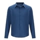 thumbnail image 4 of Blusa y camisa de manga larga con cuello vuelto para hombre, informal, a la moda, con cuello vuelto, transpirable, de poliéster, 4 of 5