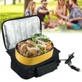 thumbnail image 2 of 12V Electric Lunch Box For Car Portable Oven Heated Food Warmer Microwave For Car and Home Truckers Travel Container for Meals Reheating And Raw Food Cooking, 2 of 7