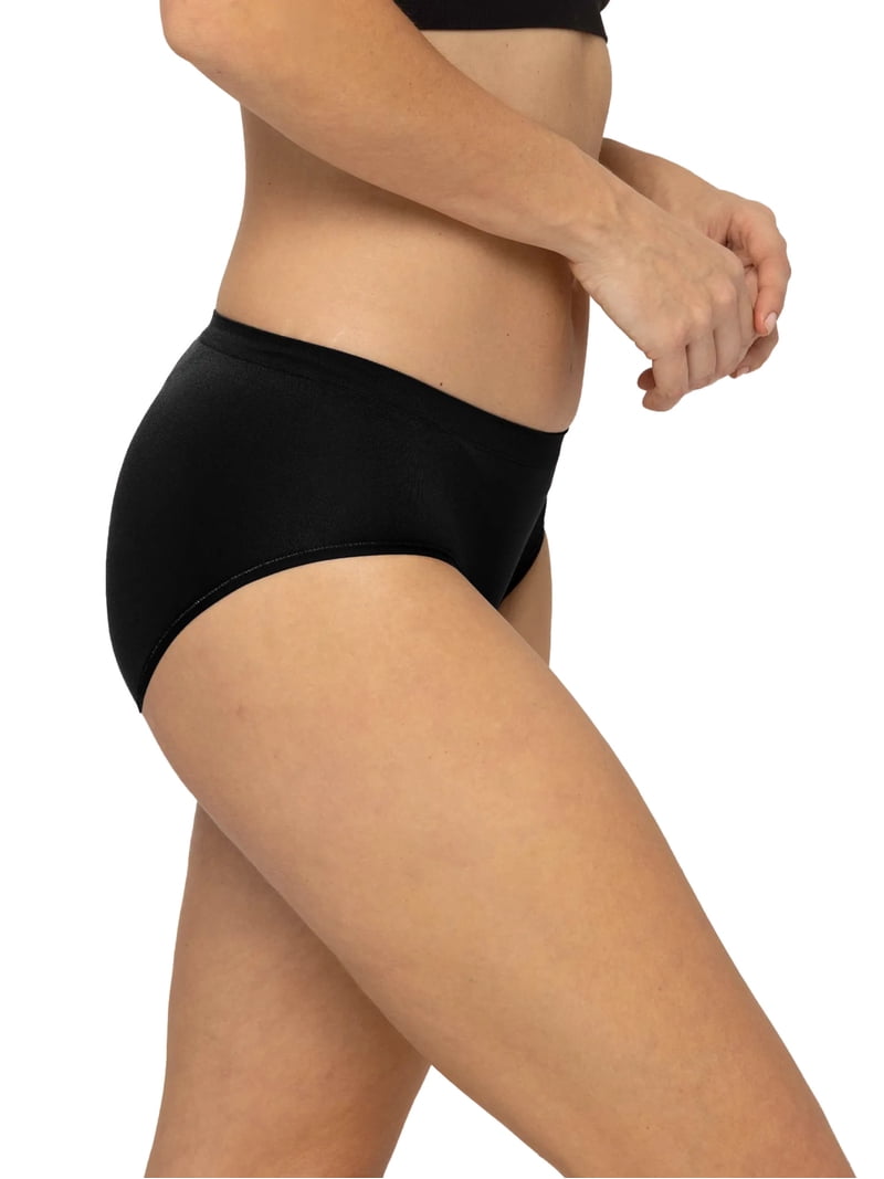 Fruit of the Loom Women's Seamless Underwear, No Show Panties