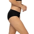 thumbnail image 5 of Fruit of the Loom Women's Seamless Underwear, No Show Panties, Multiple Styles, 4‑Way Stretch, 6-Pack, Sizes S-2XL, 5 of 13