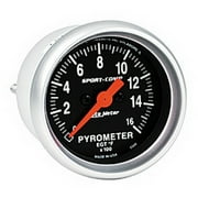 AUTO METER 3344 FULL SWEEP STREET, ELEC 2IN E.G.T. KIT, 0-1600`F