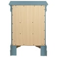 thumbnail image 5 of Glory Furniture Louis Phillipe 3 Drawer Nightstand in Teal, 5 of 5