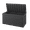 Black, variant on Bifanuo 100 Gallon Deck Box Lockable Resin Outdoor Storage Box Waterproof Outdoor Container for Patio Furniture Cushions, Pillow
