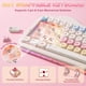 thumbnail image 5 of Teclado YUNZII C75 Inalámbrico Diseño 75% Hot-Swappable RGB, 5 of 9