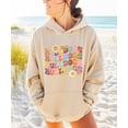 thumbnail image 4 of Bulldogs Hoodie for Women & Teen Girls Groovy Retro School Spirit Game Day Pullover Sweatshirt, 4 of 8
