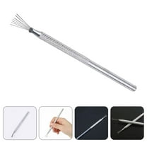 CRAFTHROU 2Pcs Diy Clay Tools for Sculpture Creation and Pottery Projects in Silver