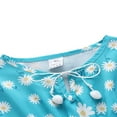 thumbnail image 3 of Robe de Plage pour Enfants Imprimé Arc-en-Ciel Col une Pièce Tenue de Plage, 3 of 5