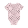 thumbnail image 2 of Daiia Cute Rabbit Printed Unisex-Baby Short Sleeve Onesies Bodysuits Baby Climbing Clothes Soft and Comfortable Romper with Expandable Shoulder Design-18 Months, 2 of 8