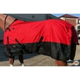 thumbnail image 5 of 72 in Hilason 1200D Turnout Light Winter Waterproof Rain Sheet Horse Sheet Red Black, 5 of 8