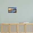 thumbnail image 2 of Stupell Sunlit Coastal Pier Ocean Foam Landscape Photography Wall Plaque Unframed Art Print Wall Art, 2 of 6