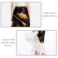 thumbnail image 2 of Broom Chic Chiffon Women's Beach Dress - Elegant Summer Dresses, Beach Skirt Fol, 2 of 6
