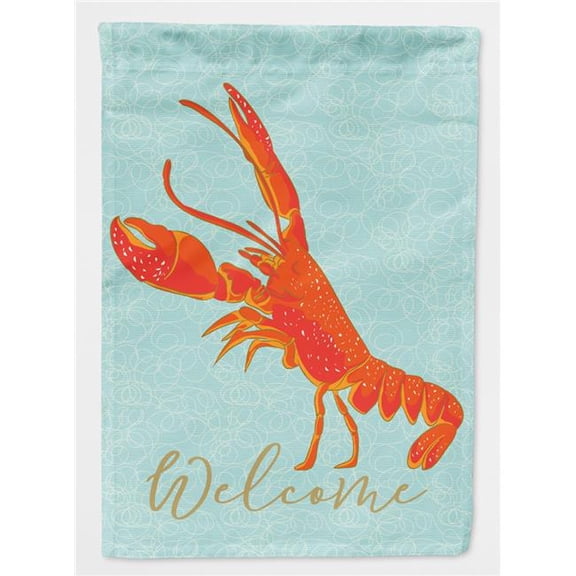 Lobster Welcome Garden Flag