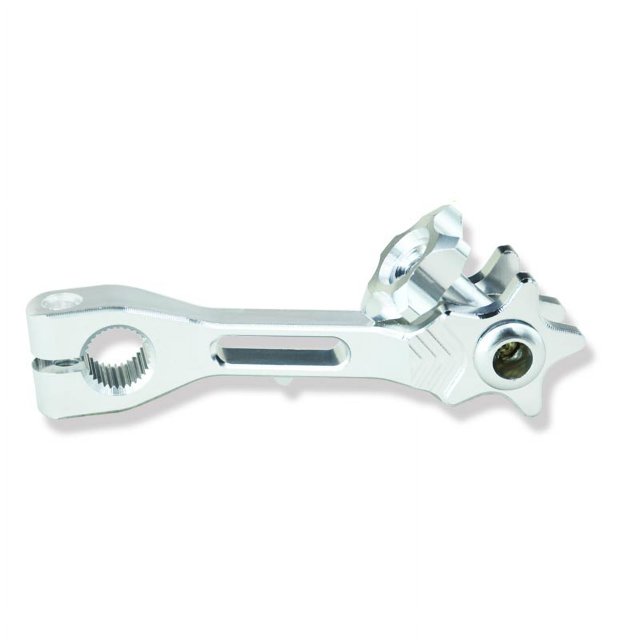 Motorcycle Rear Brake Pedal Lever, CNC Aluminum Alloy Rear Brake Rocker Arm, Wear-Resistant Motorcycle Brake Lever, Universal Brake Arm Lever Accessories