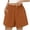 Brown, variant on Womens Cargo Pants Women Flare Cigarette - Zip Fly Business Black XXL