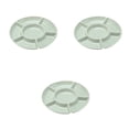 thumbnail image 2 of Yuarrent ligero para aperitivos de PP, 3 uds., adecuado para todas las ocasiones y fácil de limpiar, seguro para guardar en la bandeja Almacenamiento y organización del hogar Verde, 2 of 6