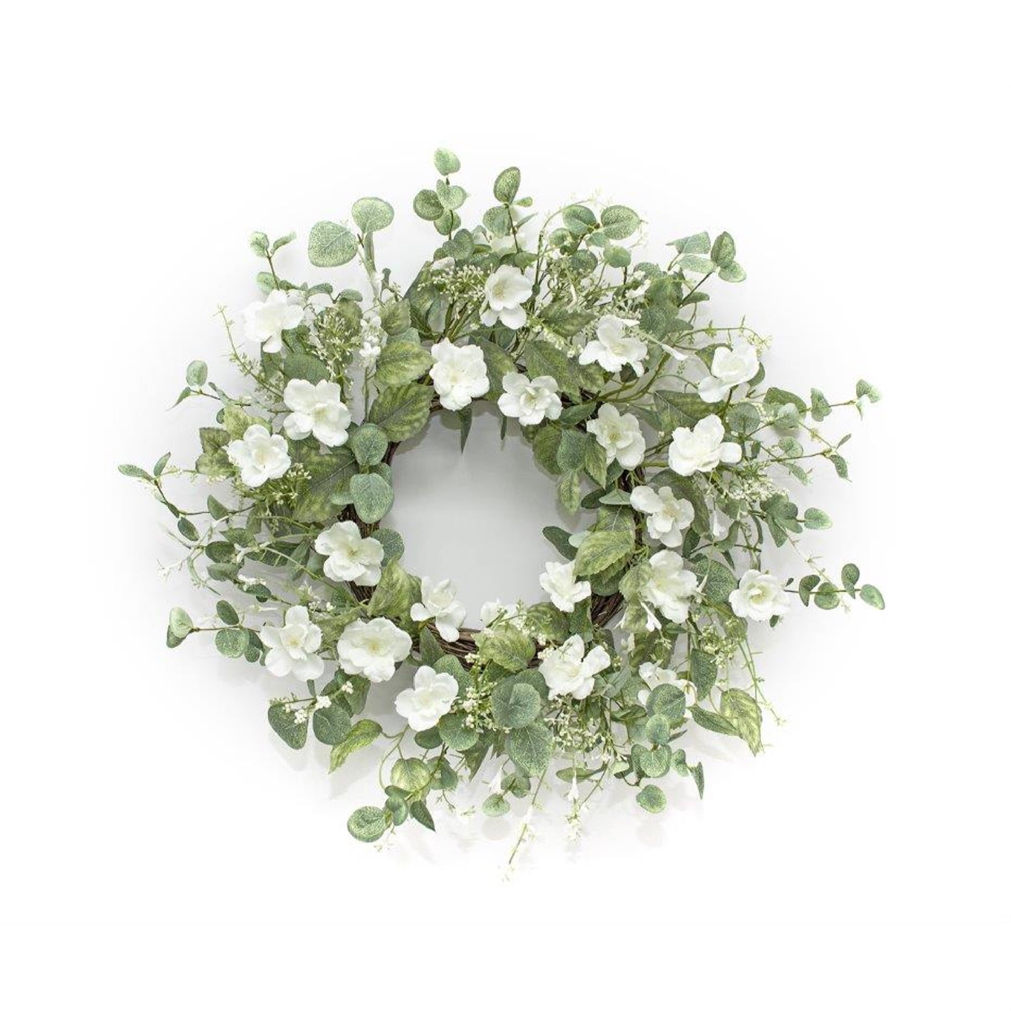 Floral Wreath 23"D Polyester