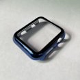 thumbnail image 4 of Vidrio templado + funda para Apple Watch 8 7 funda de teléfono 41mm 45mm 42mm 38mm pulsera protección parachoques funda para Apple Watch 40 44mm funda, 4 of 4
